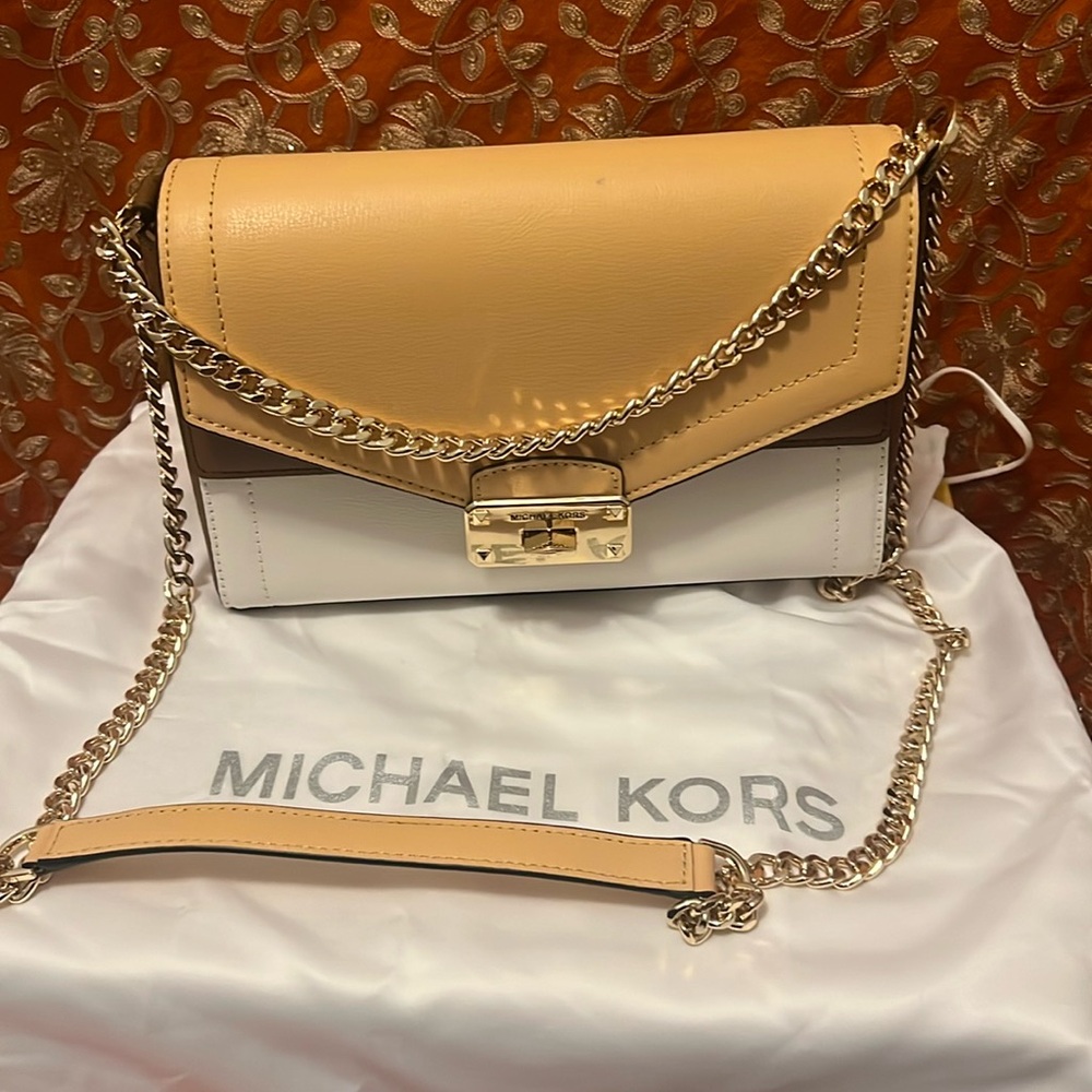 Michael Kors leather handbag